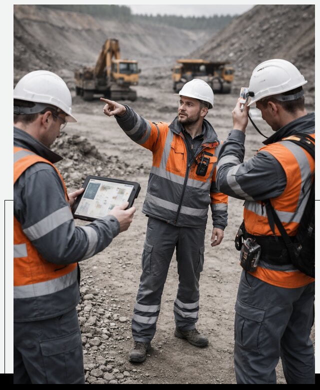 Система контроля персонала для горнодобывающей отрасли в Нижнеудинске