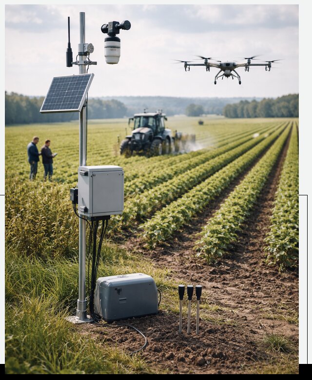 Разработка IoT мониторинга полей в Нижнеудинске от 8645 р. | АвикейНжк